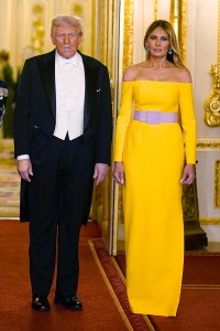 Melania Trump's Fashion Statement at the Palace Came With a Royal Protocol Warning