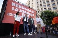 Los sindicatos convocan una manifestación a las puertas del Congreso en apoyo a la reducción de jornada