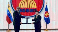 Embajador venezolano presenta Cartas Credenciales ante la Asean en Yakarta