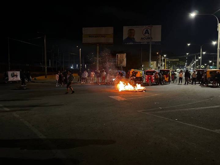 Paro de pescadores: agencias de transporte de Piura