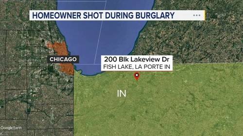 Homeowner shot during home invasion in Fish Lake, Indiana, LaPort County sheriff says