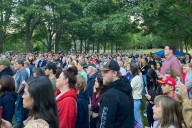 Hundreds gather in Augusta to honor Charlie Kirk