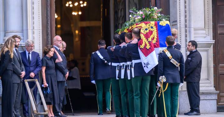 Duchess of Kent's funeral taking place today with King and Queen in attendance