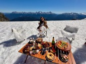 Fairmont Whistler offers private cocktail class and picnic on glacier