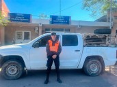 Comisaría Nº 33 recuperó camioneta con pedido de secuestro y retuvo animales sin documentación