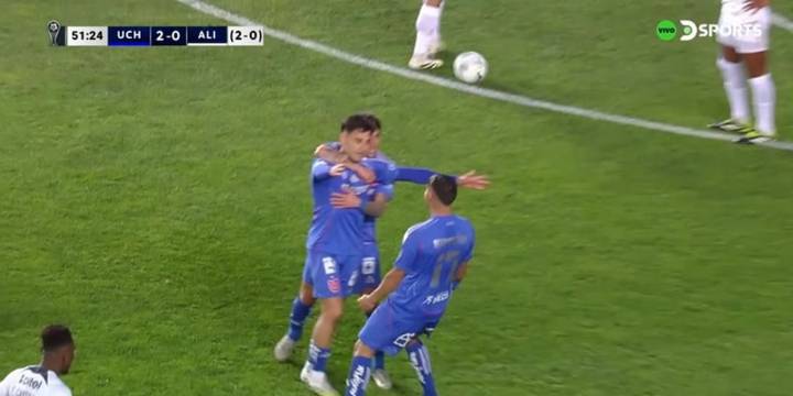 Golazo de Javier Altamirano con letal zurdazo en Alianza Lima vs U. de Chile por Copa Sudamericana 2025