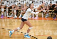 Volleyball: Maddie Maloney, Lemont edge Lincoln