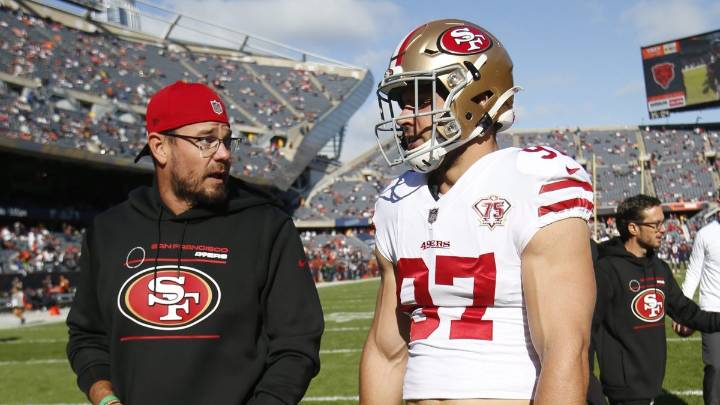 Why Nick Bosa gave Kris Kocurek ball after winning 49ers play