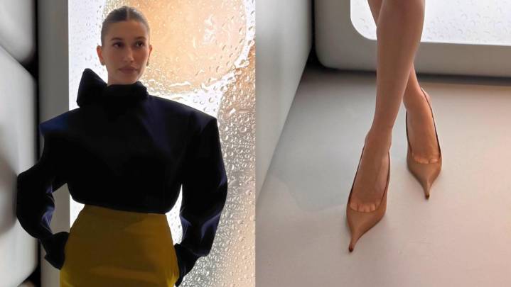 Hailey Bieber Continues Saint Laurent Streak With Avant