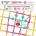 Atentos al cierre de vialidades hoy lunes 15 en la Zona Centro