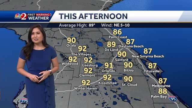 Fall begins with warm temps and storm chances in Central Florida