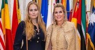 Amalia, la hija de Máxima Zorreguieta sorprendió con su look más atrevido en Nueva York: vestido corto y botas altas