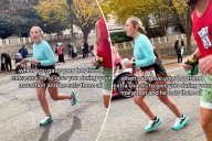 Man ruins his girlfriend’s marathon by eating her snacks