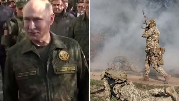 Putin sacks top general after Ukraine grinds Russia's summer offensive down as Vlad helps out on military exercise