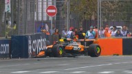Video: así fue el choque de Piastri en la Qualy del GP de Azerbaiyán