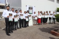 Colocan bandos solemnes; inician festejos del mes patrio en Amozoc