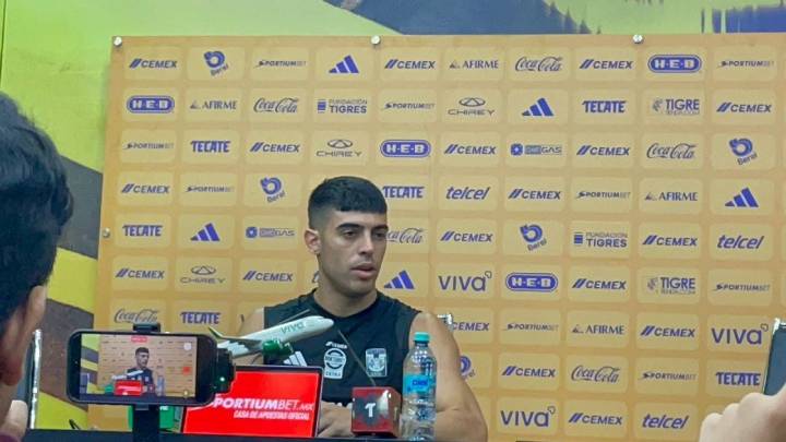 Juan Brunetta destaca el invicto de Tigres como visitante antes de enfrentar a Chivas