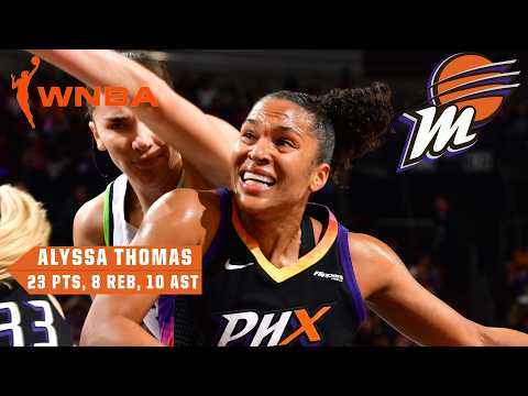 FINALS BOUND 🔥 Alyssa Thomas fuels Mercury’s comeback to eliminate Lynx