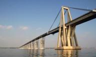 Puente sobre el lago sin afectaciones tras sismos registrados en Zulia