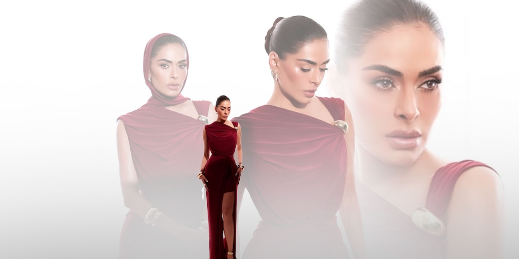 Con dos retazos de tela y una liga de pelo: así se hizo de último minuto el vestido que Galilea Montijo lució en LCDLFM