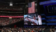 Live: Tens of thousands attend Charlie Kirk memorial service