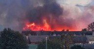 Fire crews work through the night to tackle blaze in Scots quarry