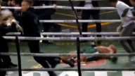 Escándalo en exhibición: la agresión que recibió una estrella de UFC en medio de una batalla campal