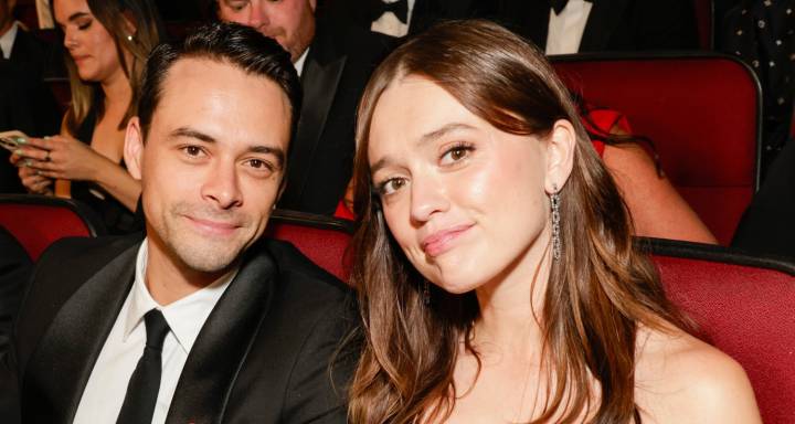 Aimee Lou Wood Cozies Up to New Boyfriend Adam Long at Emmy Awards 2025! | 2025 Emmy Awards, Adam Long, Aimee Lou Wood, Emmy Awards