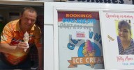 Outback ice-cream van serves sweet joy amid sorrow