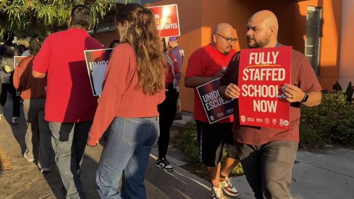 LAUSD's unions want new contracts. What's happening now, and what it means for families