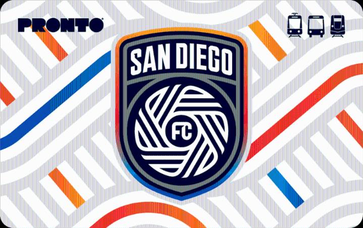 MTS releases limited edition San Diego FC PRONTO card