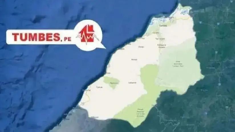 Un sismo de magnitud 4.0 remeció la región Tumbes esta tarde