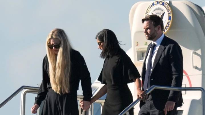 Erika Kirk set to speak at husband's memorial