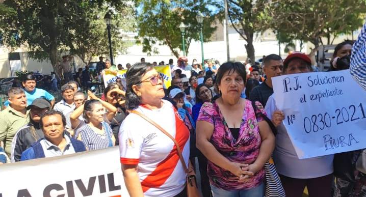 Piura: Comerciantes de Nuevo Amanecer esperan fallo a su favor