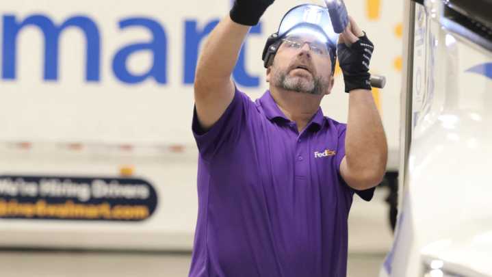 Fargo FedEx driver crowned grand champion at National Truck Driving Championships