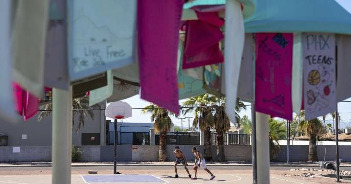 Across the US, cities combine art, shade and education to help people beat the heat