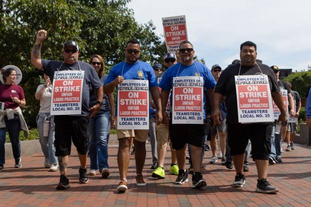 Labor group holds first Labor Day parade in Boston: ‘Workers are fed up with billionaires’