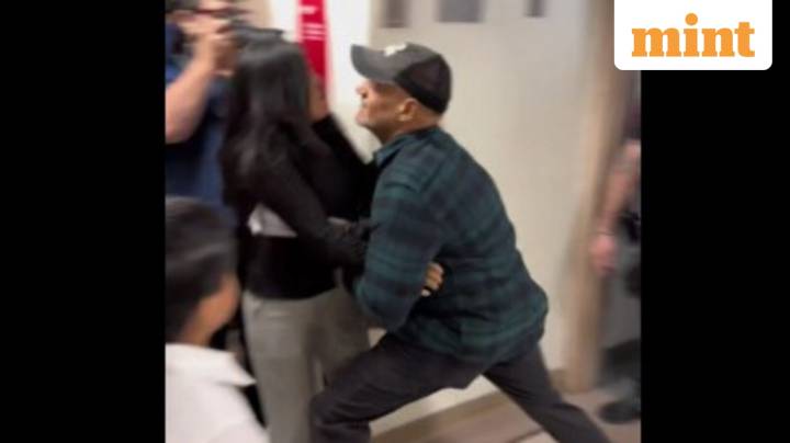 ICE agent who shoved woman to ground ‘relieved of duties’