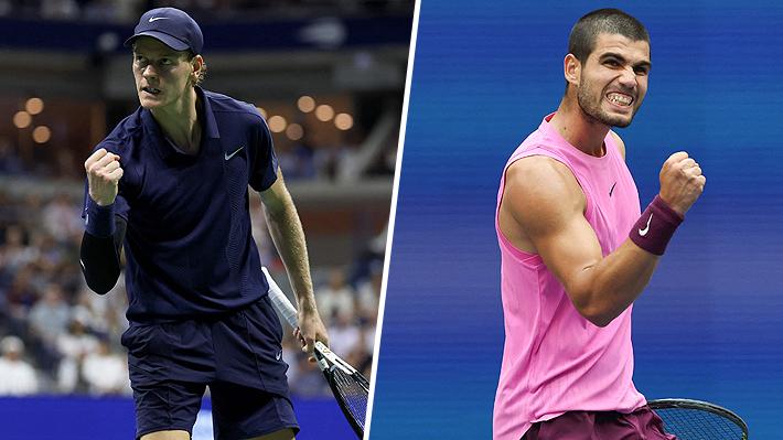 El espectacular e histórico premio que disputarán Sinner y Alcaraz en la final del US Open