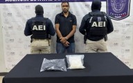 Cae uno con medio kilo de metanfetamina