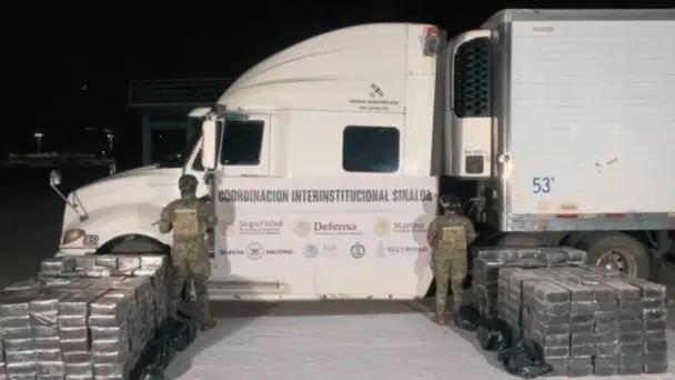 Aseguran 1.5 toneladas de metanfetamina en puerto de Mazatlán