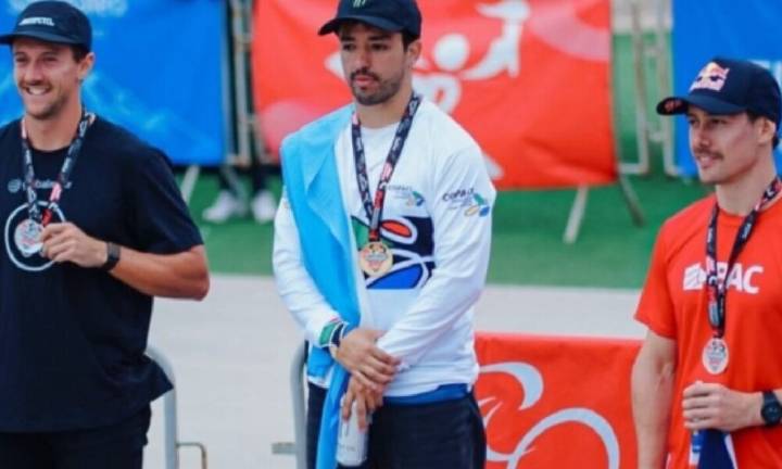 "Maligno" Torres ganó el oro en el Panamericano de BMX Freestyle en Perú