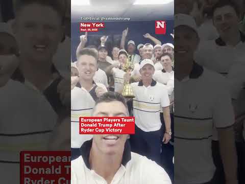 Rory McIlroy Taunts Donald Trump Over Ryder Cup Victory