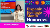 Graciela Miranda Indy Hispanic Heritage Honorees