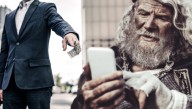 Homeless Man Rejects Charity After Searching Through Giver's Tweet History