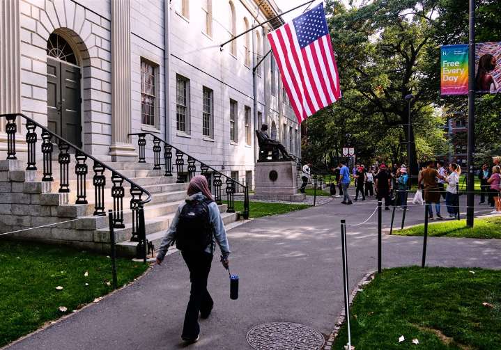 President Trump says his administration is close to reaching a deal with Harvard University