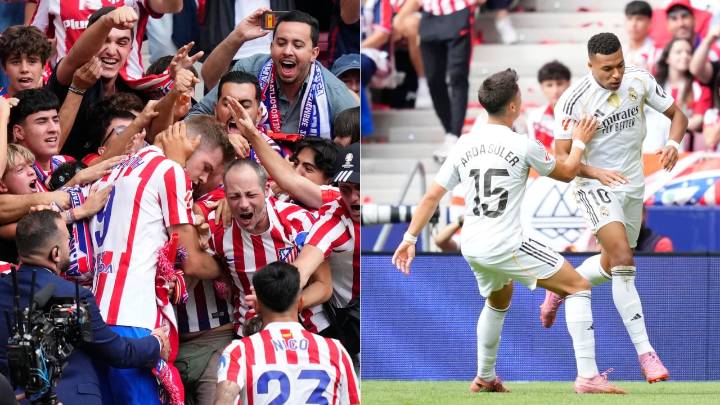 Faena de goles en el Atlético vs. Real Madrid: vea los tantos de Mbappé, Güler, Normand y Sørloth