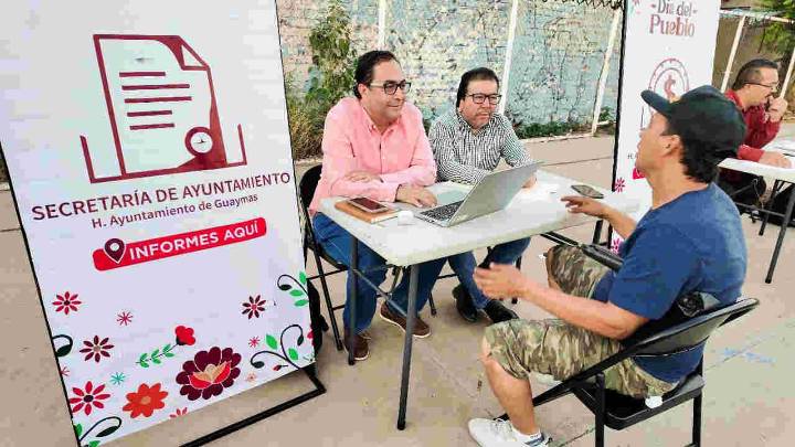 Ayuntamiento de Guaymas lleva servicios y atención a la colonia Montelolita con el programa “Día del Pueblo”
