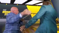 Michael Strahan fights Jay Glazer live on Fox NFL Sunday and asks 'why is he only one to get to punch you in face?'