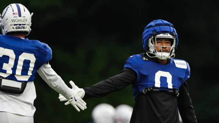 Cam Bynum celebration: Colts safety made an interception, danced